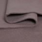 Preview: Baumwollfleece taupe braun – Bio